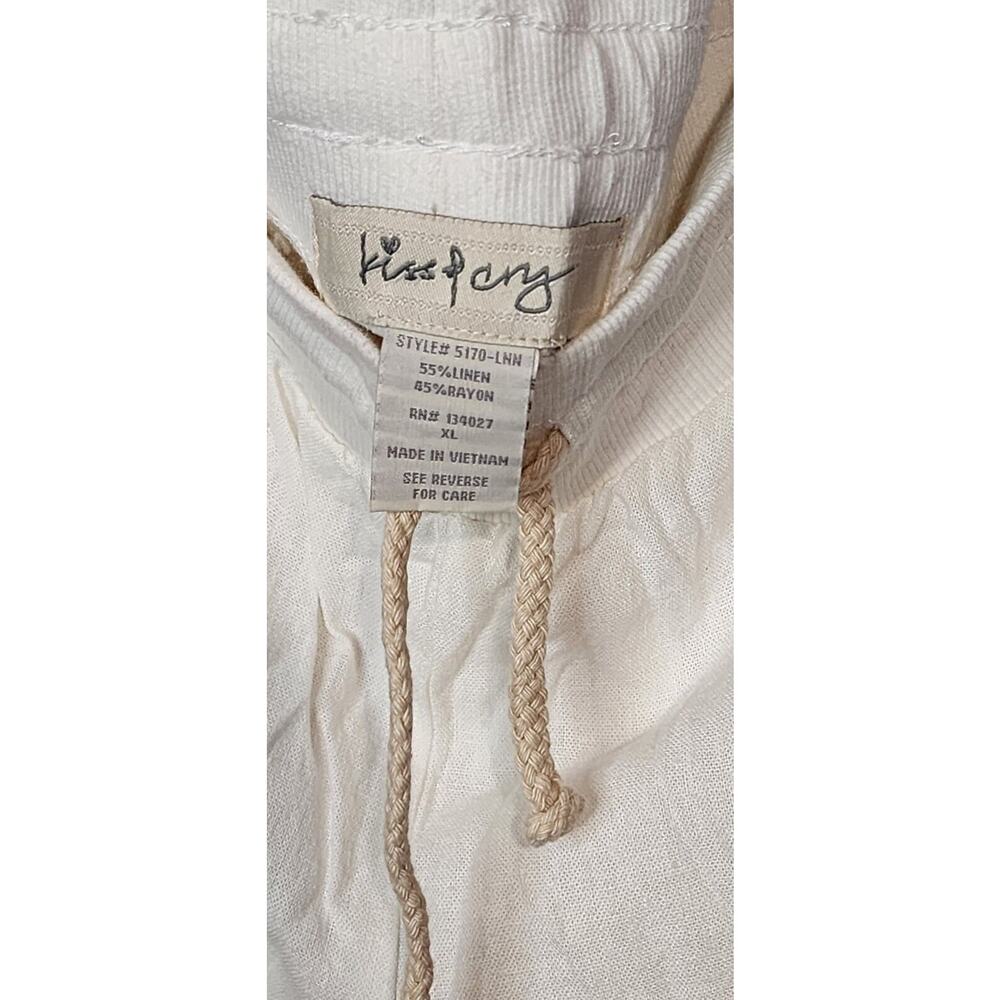 Kiss & Cry Juniors Linen/rayon Pants XL